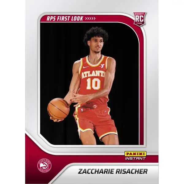 NBA Atlanta Hawks 2024-25 Instant RPS First Look Basketball Zaccharie Risacher RPS-1 [Rookie]