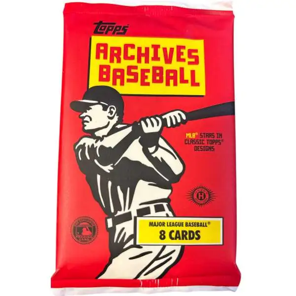 MLB Topps Archives 2024 Archives Baseball Trading Card Hobby Pack [8 Cards]