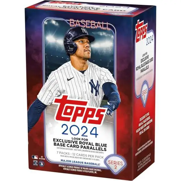 MLB Topps 2024 Series 2 Baseball Trading Card BLASTER Box [7 Packs, 12 Cards Per Pack]