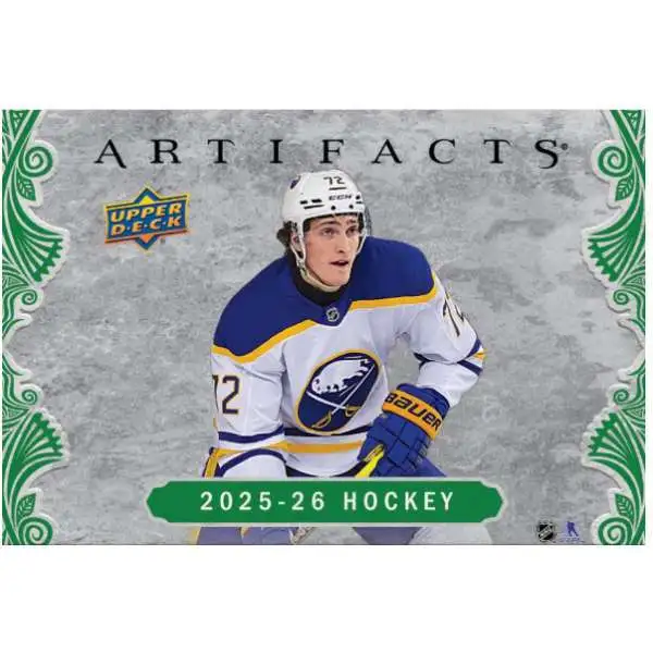 NHL Upper Deck 2025-26 Artifacts Hockey Trading Card BLASTER Box [6 Packs] (Pre-Order ships October)