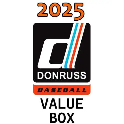 MLB Panini 2025 Donruss Baseball Trading Card VALUE Box [12 FAT Packs, 30 Cards Per Pack] (Pre-Order ships January)