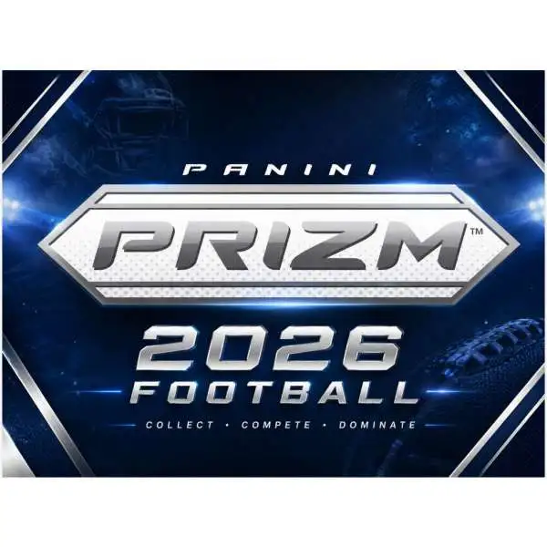 NFL Prizm 2026 Football Trading Card RETAIL Box [24 Packs] (Pre-Order ships January)