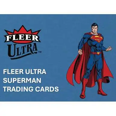DC Fleer 2026 Ultra Superman Trading Card HOBBY Box [12 Packs] (Pre-Order ships October)