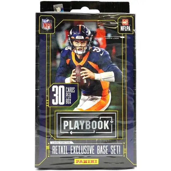NFL Panini 2020 Playbook Football Trading Card HANGER Box [30 Cards]