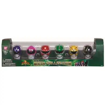 Power Rangers Mighty Morphin Legacy Mask Collection Exclusive 4-Inch