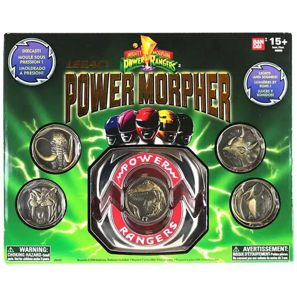 Power Rangers Mighty Morphin Legacy Power Morpher Exclusive 4-Inch Roleplay Toy