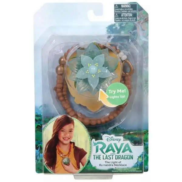 Raya and the Last Dragon Dragon Flower Light Up Necklace