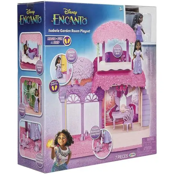 Disney Encanto Isabela's Garden Room 3-Inch Small Doll Playset