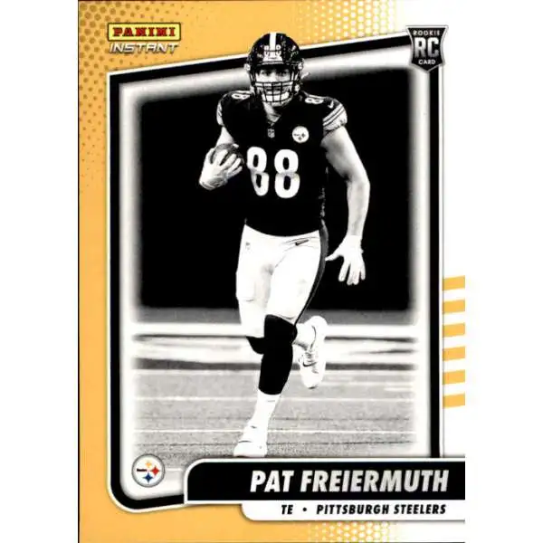 NFL 2021 Instant Football Black & White Rookies Pat Freiermuth BW17 [1 of 2728]