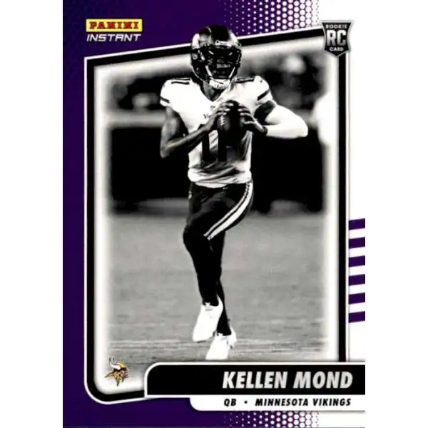 NFL 2021 Instant Football Black & White Rookies Kellen Mond BW21 [1 of 2728]