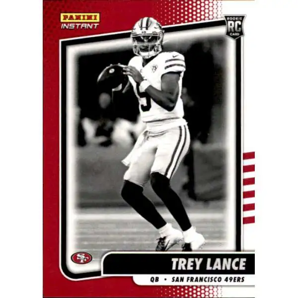 2021 Panini Prizm Trey Lance Rookie Gear #RG-3 Patch Silver San Francisco  49ers