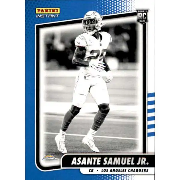 NFL 2021 Instant Football Black & White Rookies Asante Samuel Jr. BW37 [1 of 2728]