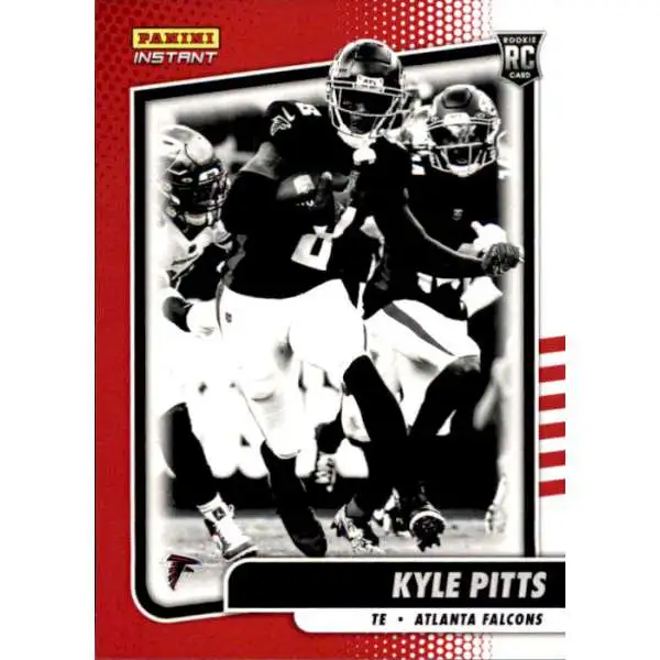 NFL 2021 Instant Football Black & White Rookies Kyle Pitts BW4 [1 of 2728]