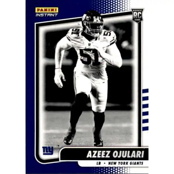 NFL 2021 Panini Spectra Azeez Ojulari 4/99 Autographed Single Card #244 [Rookie]