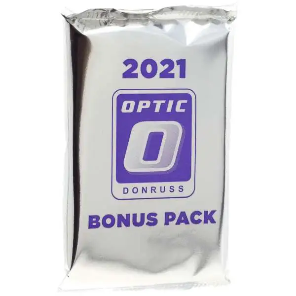 MLB Panini 2021 Donruss Optic Baseball Trading Card MEGA Box BONUS Pack [8 Cards]