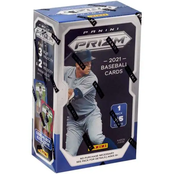 MLB Panini 2021 Prizm Baseball Trading Card CEREAL Box [25 Cards]