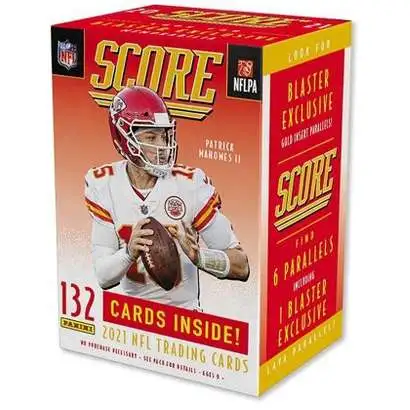 NFL Panini 2021 Score Football Trading Card BLASTER Box [11 Packs]