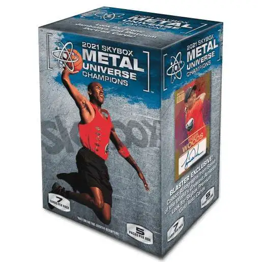 Upper Deck Skybox 2021 Metal Universe Champions Trading Card BLASTER Box [5 Packs]