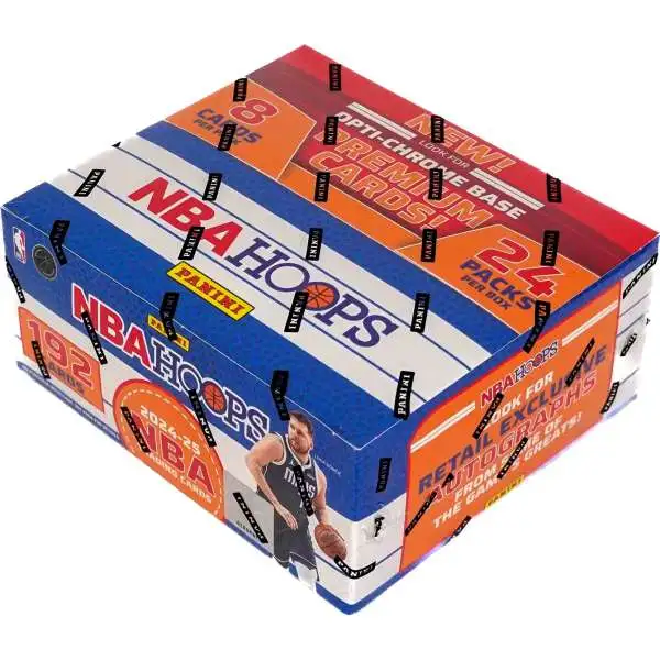 NBA Panini 2024-25 Hoops Basketball Trading Card BLASTER Box