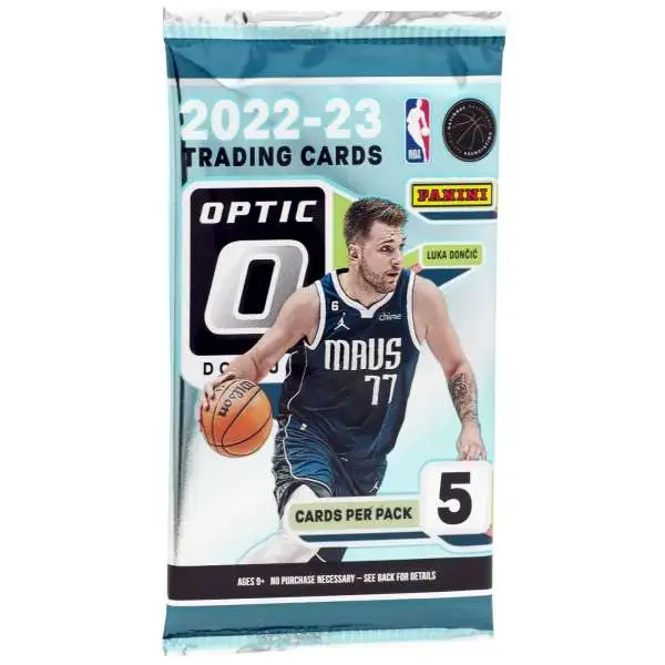 NBA Panini 2022-23 Donruss Optic Basketball Trading Card BLASTER Pack [5 Cards]