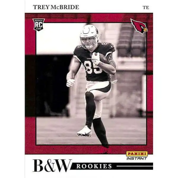 NFL 2022 Instant Black & White Rookies /649 Trey McBride BW21 [Rookie Card]