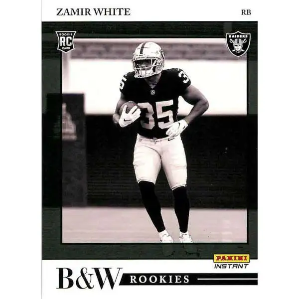 NFL 2022 Instant Black & White Rookies /649 Zamir White BW33 [Rookie Card]