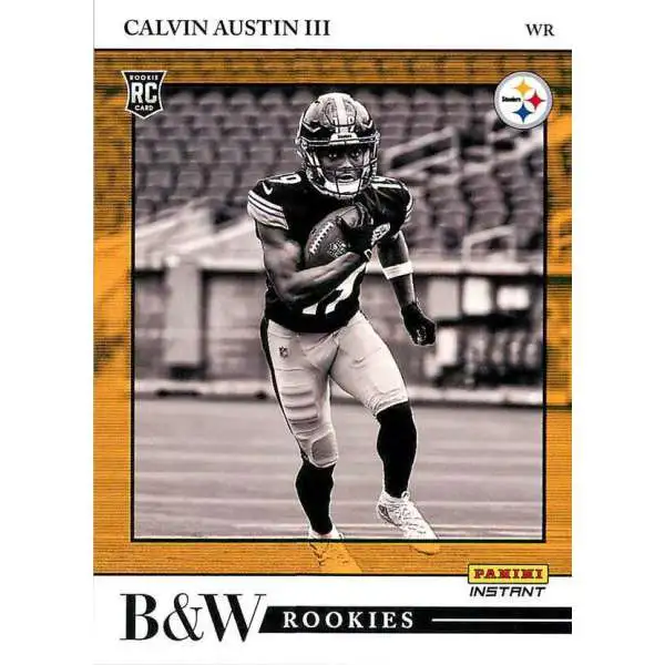 NFL Pittsburgh Steelers 2022 Instant RPS First Look Football Calvin Austin  III 1 of 942 Trading Card FL40 Rookie Card Panini - ToyWiz