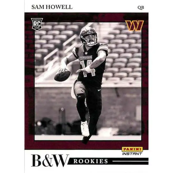 2022 Panini Chronicles Draft Picks Sam Howell RC Rookie #16 Commanders