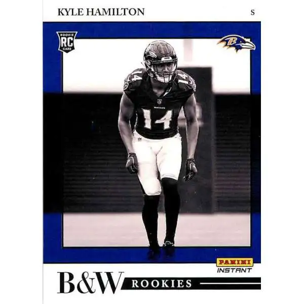 2022 Panini Contenders Kyle Hamilton Green Season Ticket Rookie Jersey  Ravens