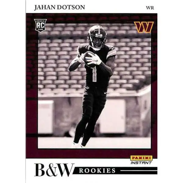 NFL Washington Commanders 2022 Instant Draft Night Football Jahan Dotson  Trading Card 13 Rookie Card Panini - ToyWiz