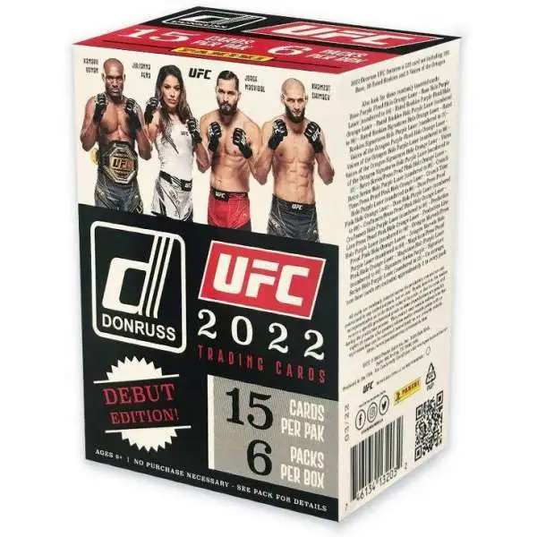 Panini 2022 Donruss UFC Trading Card BLASTER Box [6 Packs]