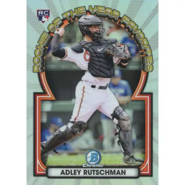 MLB 2023 Topps Chrome Single Card Prism Refractor Adley Rutschman