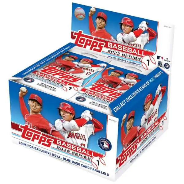 MLB Topps 2022 Series 1 Baseball Trading Card RETAIL Box [24 Packs]