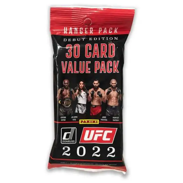 Panini 2022 Donruss UFC Trading Card HANGER Pack [30 Cards]