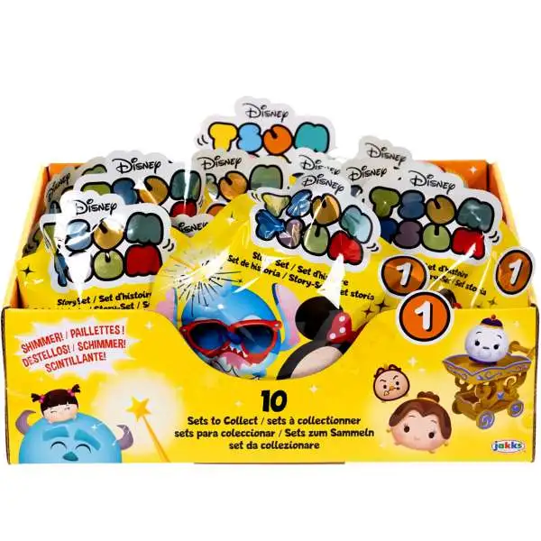 Disney Tsum Tsum Story Sets Series 1 Shimmer Mystery Box [23 Packs]