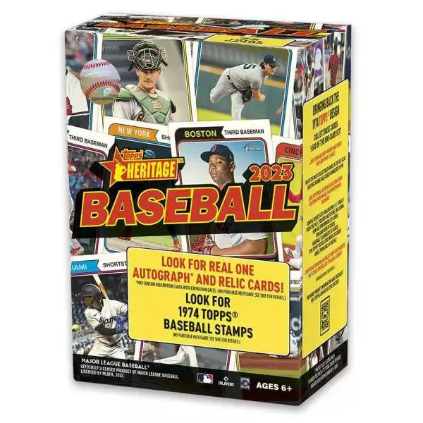 Topps Heritage: Baseball Trading Card JUMBO Value Packs