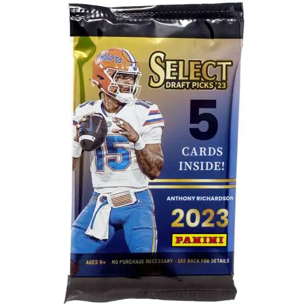 2023 Panini NFL Select Draft Picks Football Trading Card Blaster Box