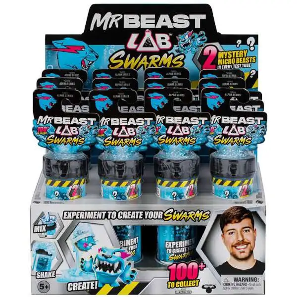 MrBeast Lab Swarms Test Tube Mystery Box [12 Packs] (Pre-Order ships September)