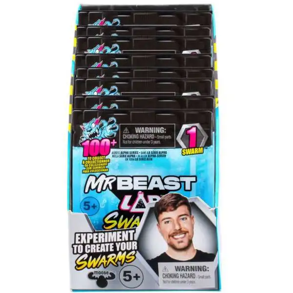 MrBeast Lab Swarms Mini Figure Mystery Single Box [8 Packs] (Pre-Order ships September)