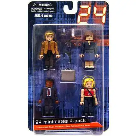 MiniMates 24 Minifigure 4-Pack