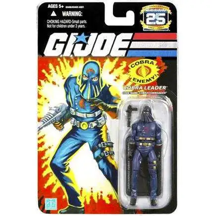 GI Joe 25th Anniversary Wave 1 Cobra Commander Action Figure