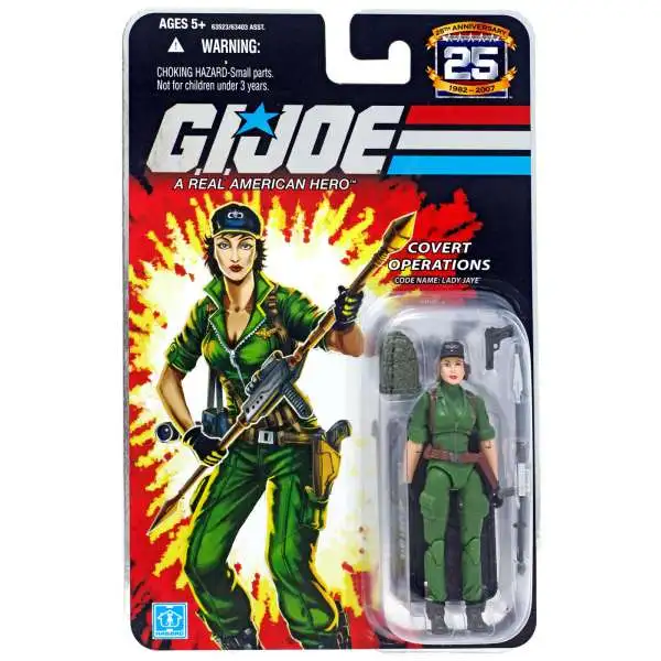 GI Joe 25th Anniversary Wave 2 Lady Jaye Action Figure