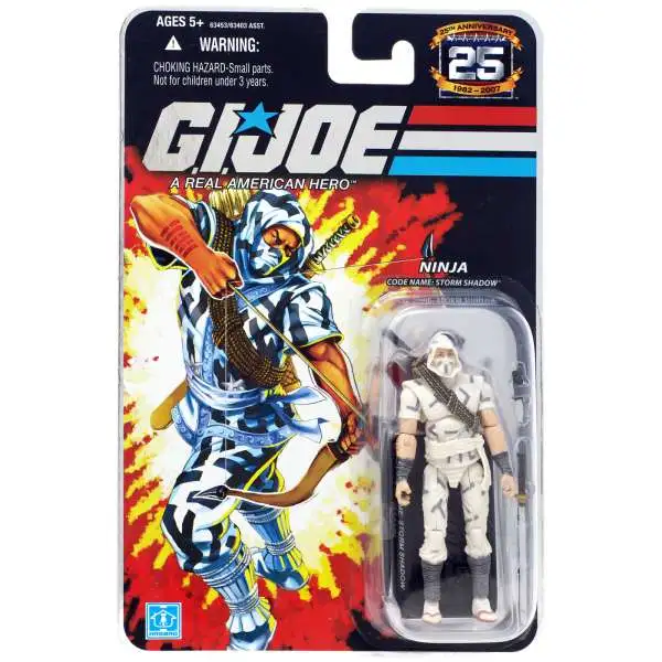 GI Joe 25th Anniversary Wave 1 Storm Shadow Action Figure