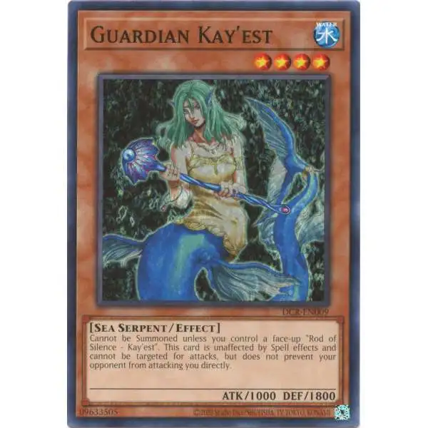 YuGiOh Trading Card Game Dark Crisis 25th Anniversary Common Guardian Kay'est DCR-EN009