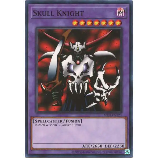 YuGiOh Trading Card Game Metal Raiders 25th Anniversary Common Skull Knight MRD-EN123