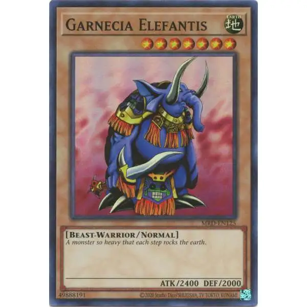 Carte Yu-Gi-Oh! Garnecia Éléfantis MRD-FR125 - Near Mint (Quasi Neuf) - Français