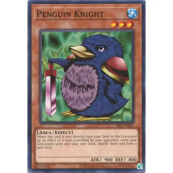 YuGiOh Trading Card Game Spell Ruler 25th Anniversary Common Penguin Knight SRL-EN001