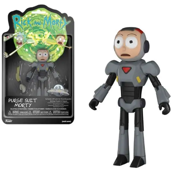 Funko Rick & Morty Morty Purge Suit Action Figure [Build Krombopulos Michael Part]