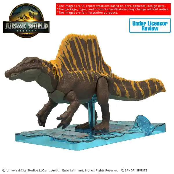 Jurassic World Rebirth Plannosaurus Spinosaurus Model Kit