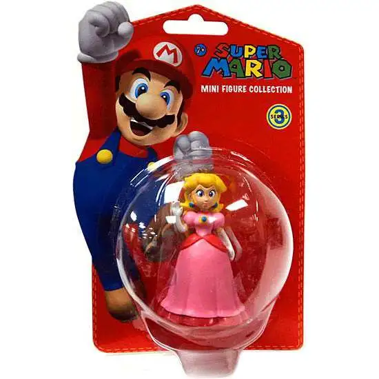 Super Mario Bros Series 3 Princess Peach 2-Inch Vinyl Mini Figure